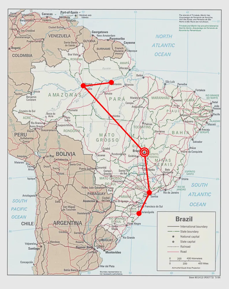 Brasília to the Amazon, 2010